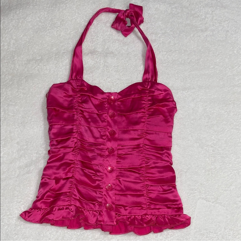 INC International Concepts Pink Satin Camisole